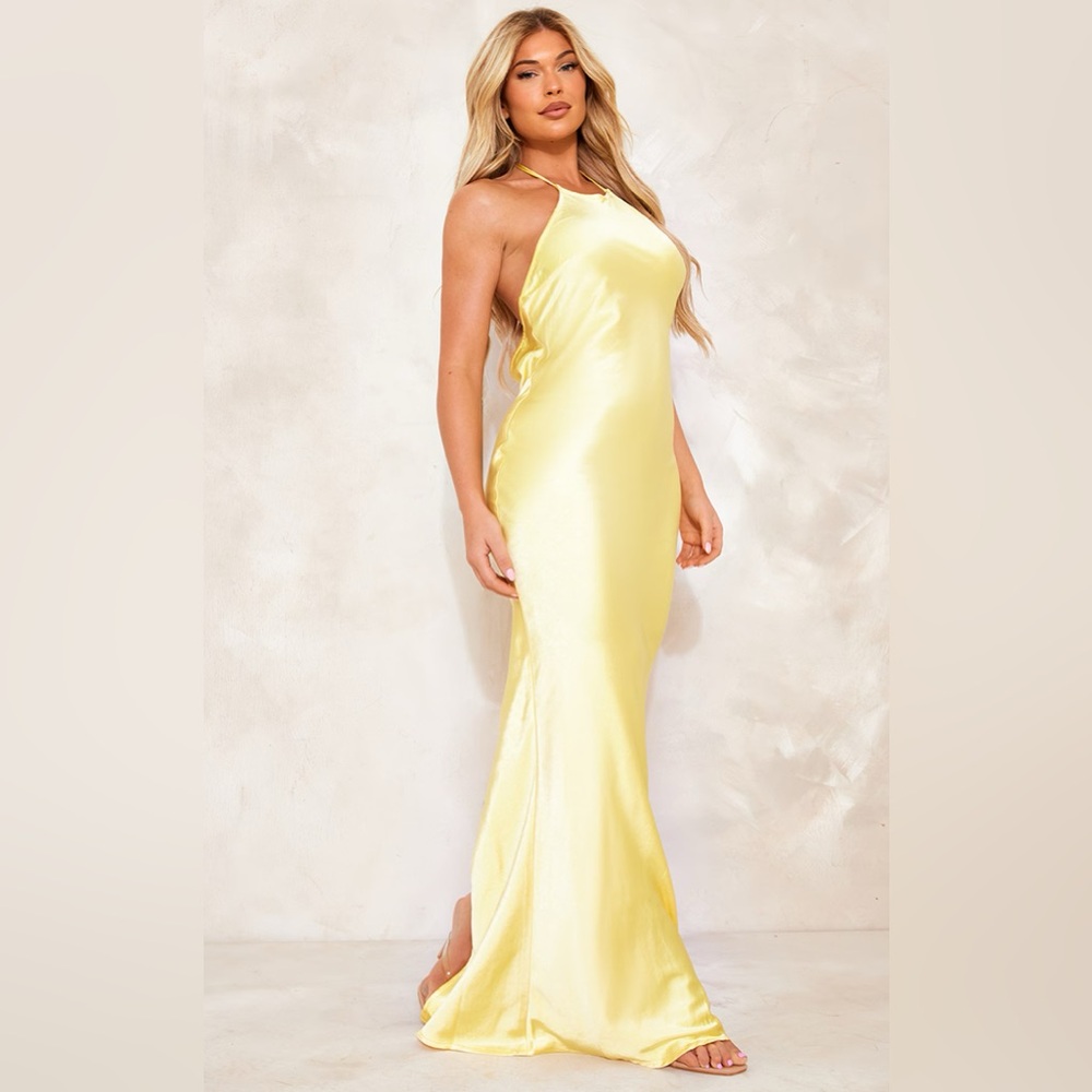 How to loose a guy in 10 days yellow satin dress